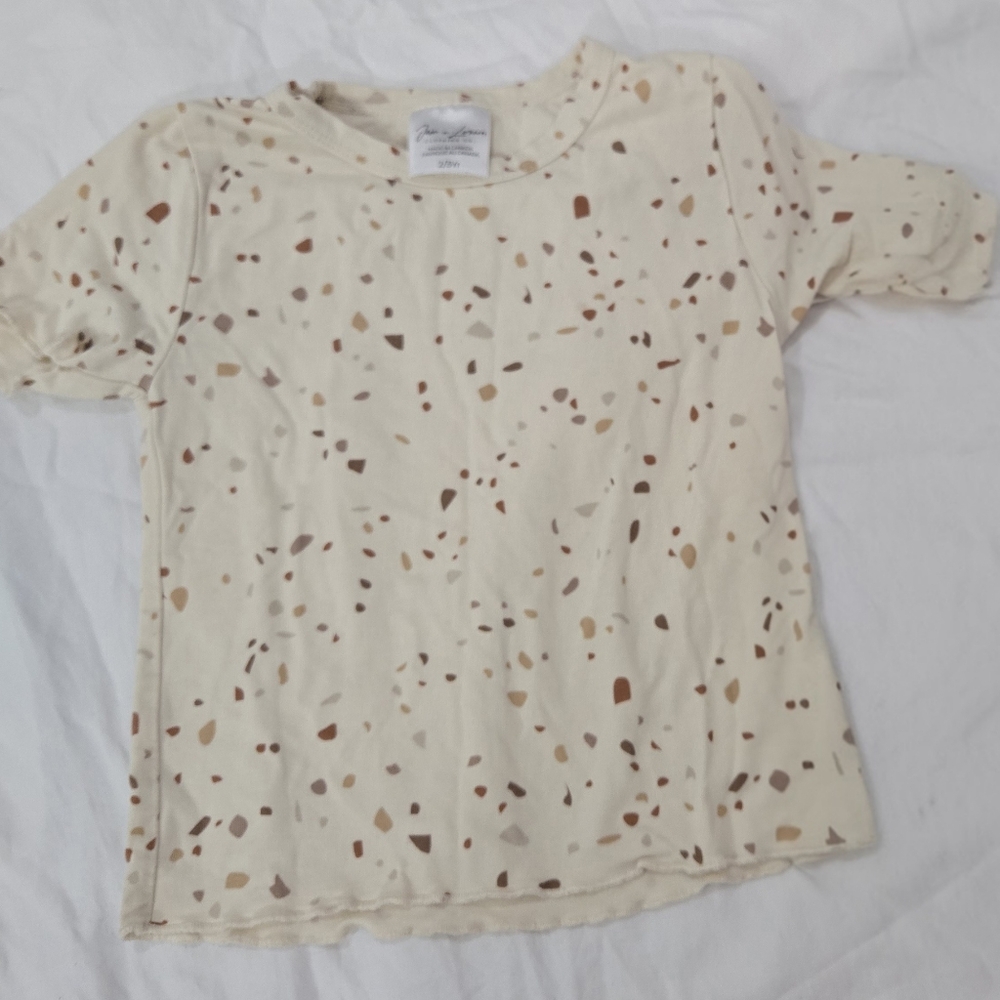Jax And Lennon Lettuce Hem Tee